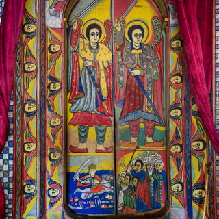 Lake Tana - Bet Maryam monastery